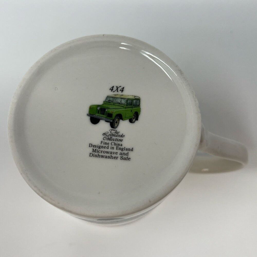 The Leonardo Collection Coffee Mug Cup 4 x 4 Landrover 4x4 Vintage Land Rover - Picture 6 of 6